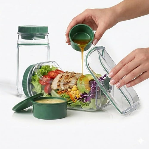 Salad Jar by Podly